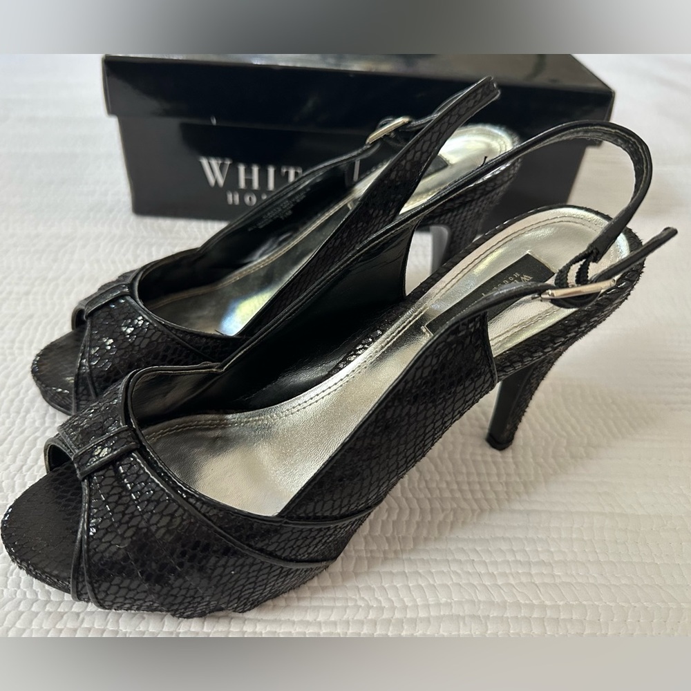 White House Black Market Caitlyn sling back heel